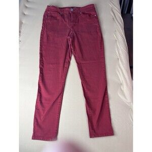 Seven 7 Red High Rise Skinny Slim Jeans Women's Size 10
